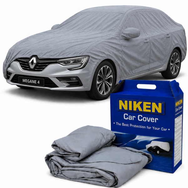 Renault megane 4 sedan araç koruma brandası örtüsü müflonlu 2016+