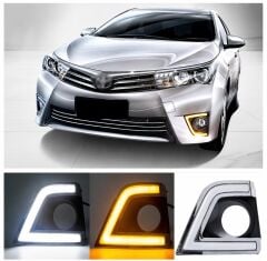 Toyota corolla gündüz drl sis lambası farı ledli 2013 / 2017