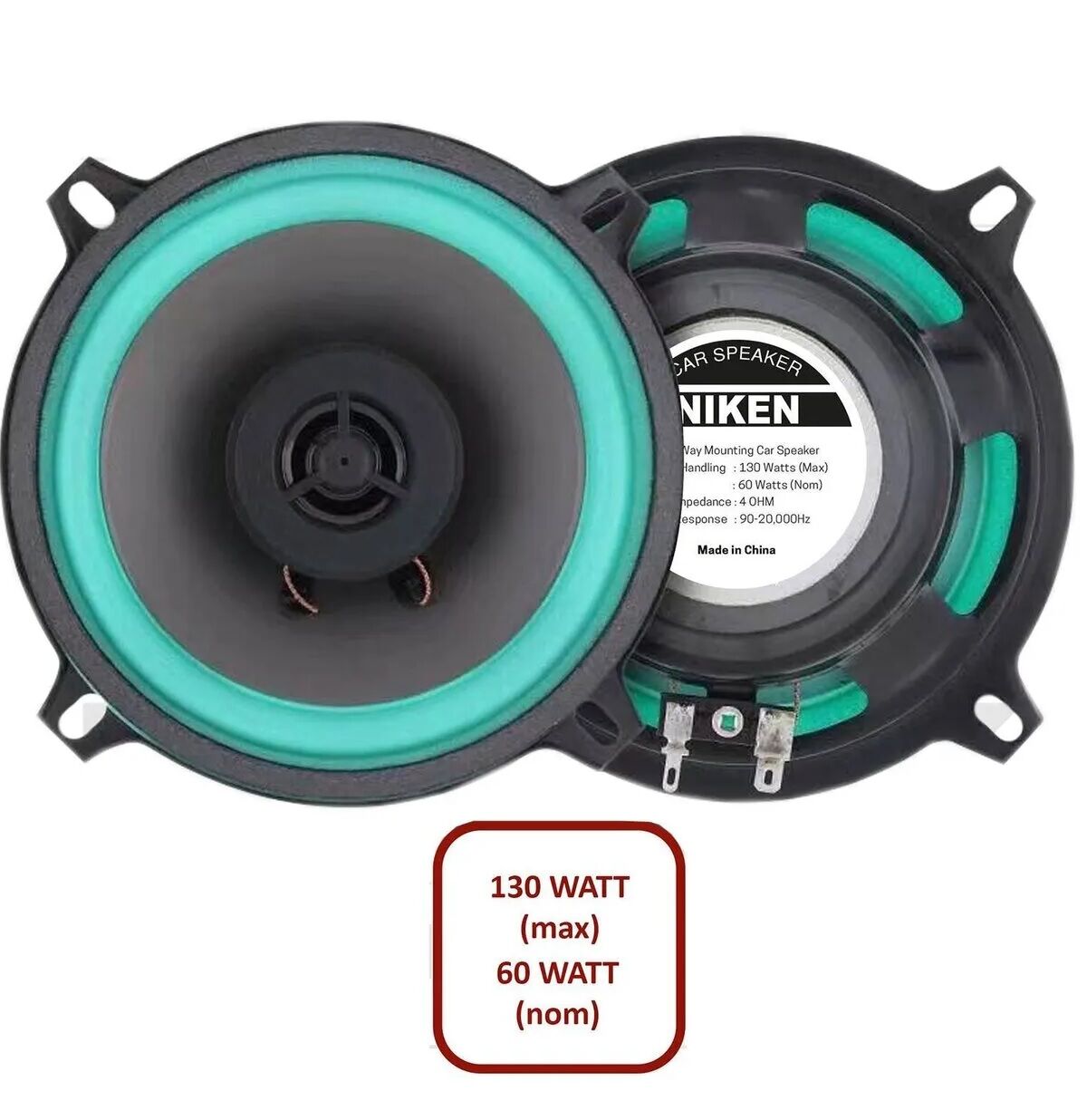Araç hoparlörü kolon 13cm 5inc 130watt niken 2 ADET