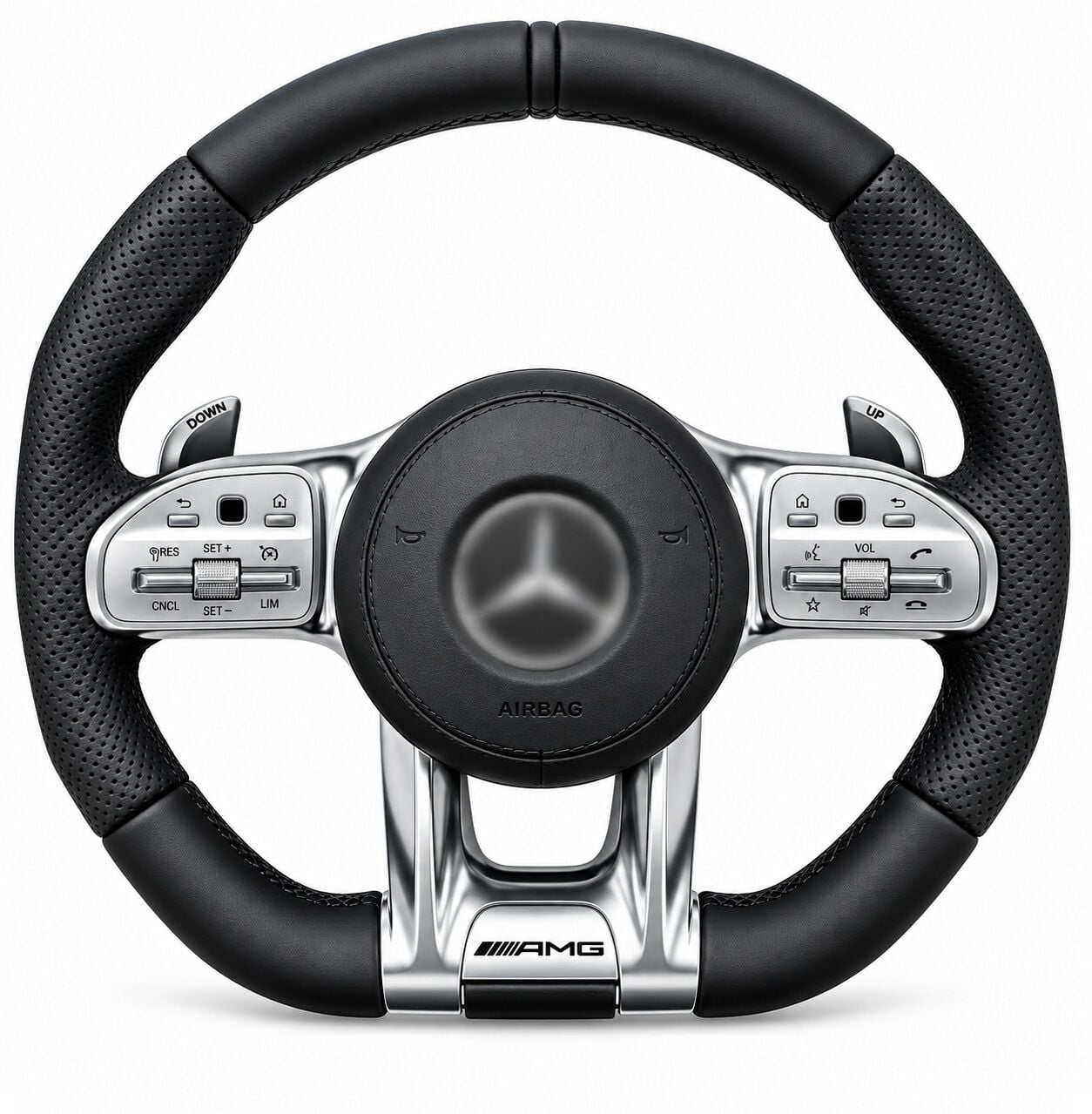 Mercedes amg 2018 direksiyon simidi deri f1 vites+cruze control+airbag