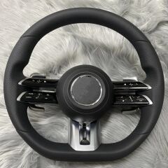 Mercedes amg 2021 direksiyon simidi deri f1 vites+cruze control+airbag