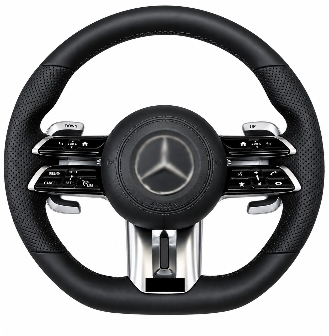 Mercedes amg 2021 direksiyon simidi deri f1 vites+cruze control+airbag