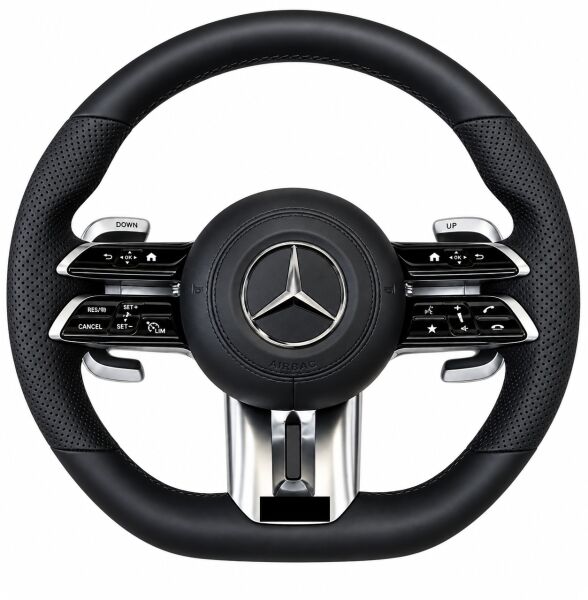 Mercedes amg 2021 direksiyon simidi deri f1 vites+cruze control+airbag