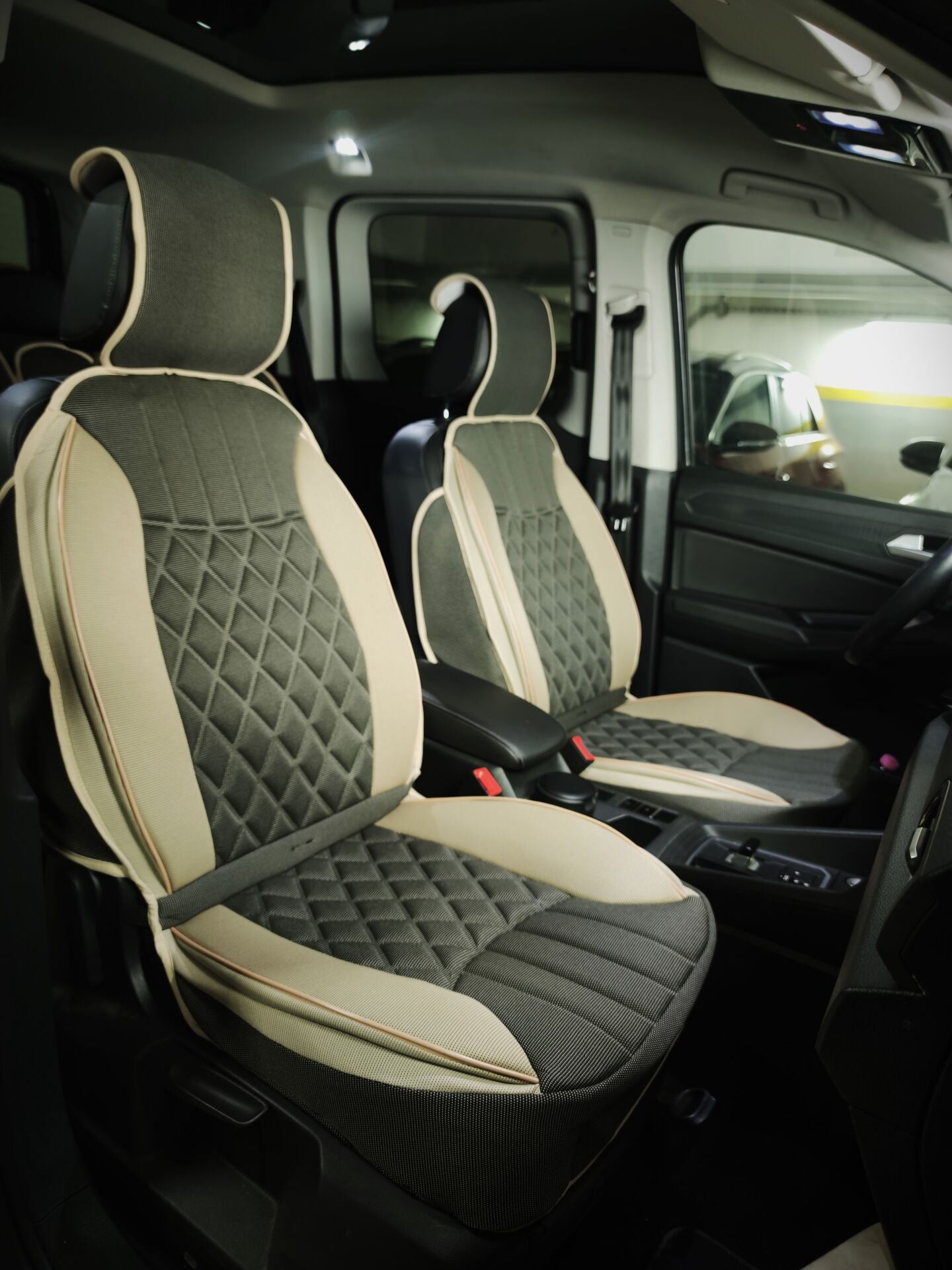 Space Elegance 5'li Minder Koyu Bej-Bej / KLMNY540