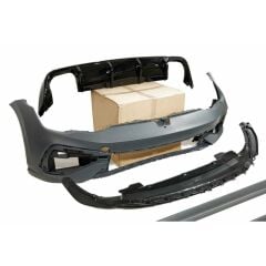 Vw golf 8 r body kit tampon ve panjur seti 2021+