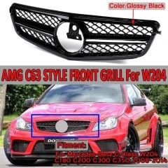 Mercedes w204 c63 amg ön panjur ızgara seti 2007 / 2012