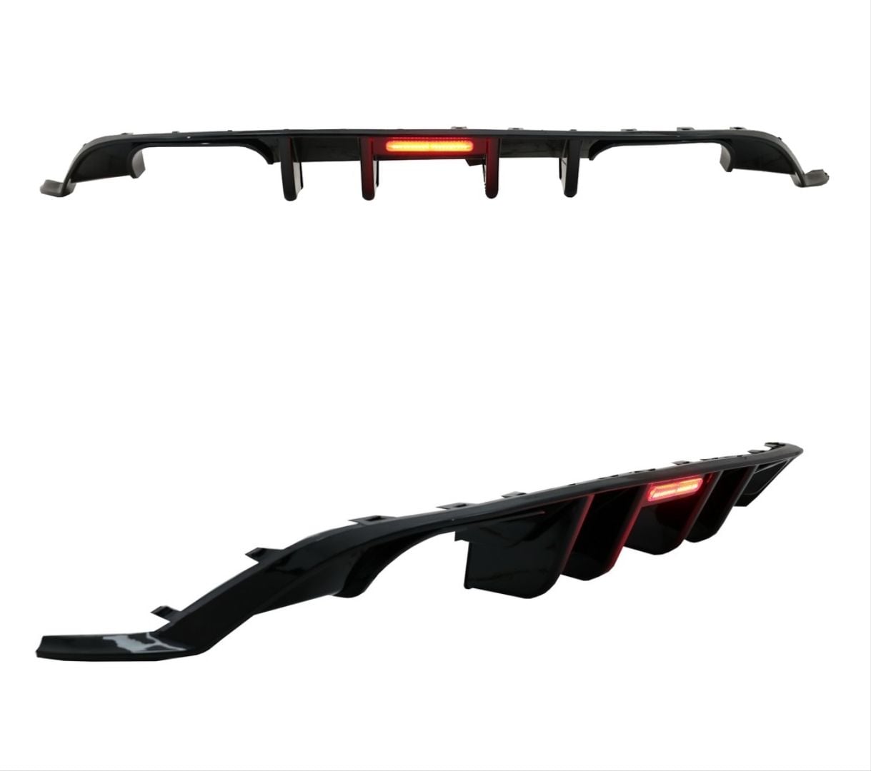 Vw golf 7.5 r arka tampon difüzörü ledli