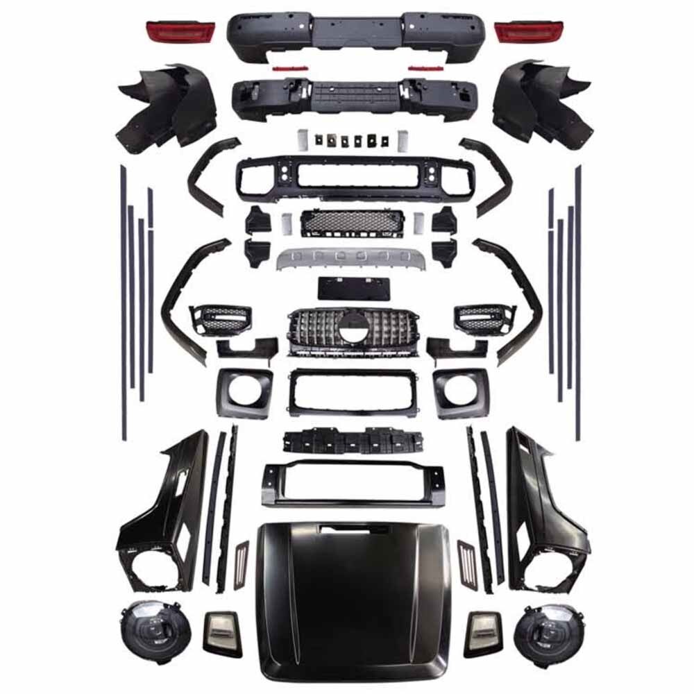 Mercedes w463 w464 g63 dönüşüm body kit seti full