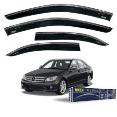 Mercedes w204 cam rüzgarlığı kromlu niken 2007 / 2012