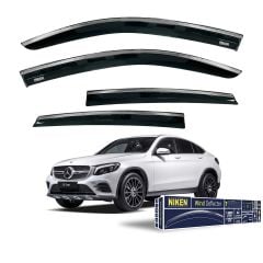 Mercedes glc coupe cam rüzgarlığı kromlu niken 2016 / 2020