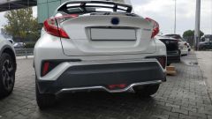 TOYOTA C-HR 2016-2019 ARKA TAMPON ALT ÇITASI NIKELAJ