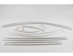 Skoda süper b b8 cam çerçevesi kenar çıtası krom tamtur 2015 / 2022+ 12 parça