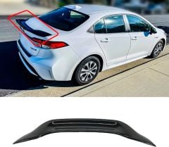 Toyota corolla bagaj üstü spoiler jdm siyah boyalı 2019+