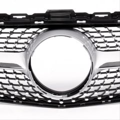 Mercedes w205 diamond ön panjur ızgara 2014 / 2018 gri