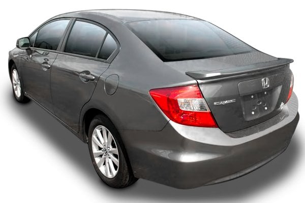 Honda civic fb7 bagaj üstü spoiler wing pianoblack 2012 / 2016