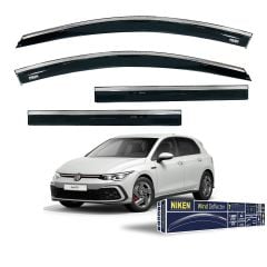 Vw golf 8 cam rüzgarlığı kromlu niken 2021+
