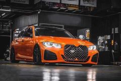 Bmw g20 g22 dönüşüm ön tampon ve panjur seti 2019+