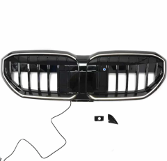 Bmw g60 m5 ön böbrek panjur ızgara ledli m performance 2024+