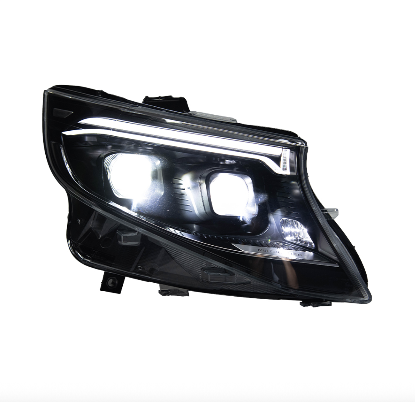 Mercedes vito w447 ön far lambası seti takımı ledli 2025 dizayn 2015+