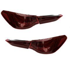 Bmw g22 g23 g26 cs look stop lambası seti kırmızı