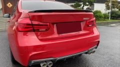 Bmw f30 m performance bagaj üstü spoiler pianoblack