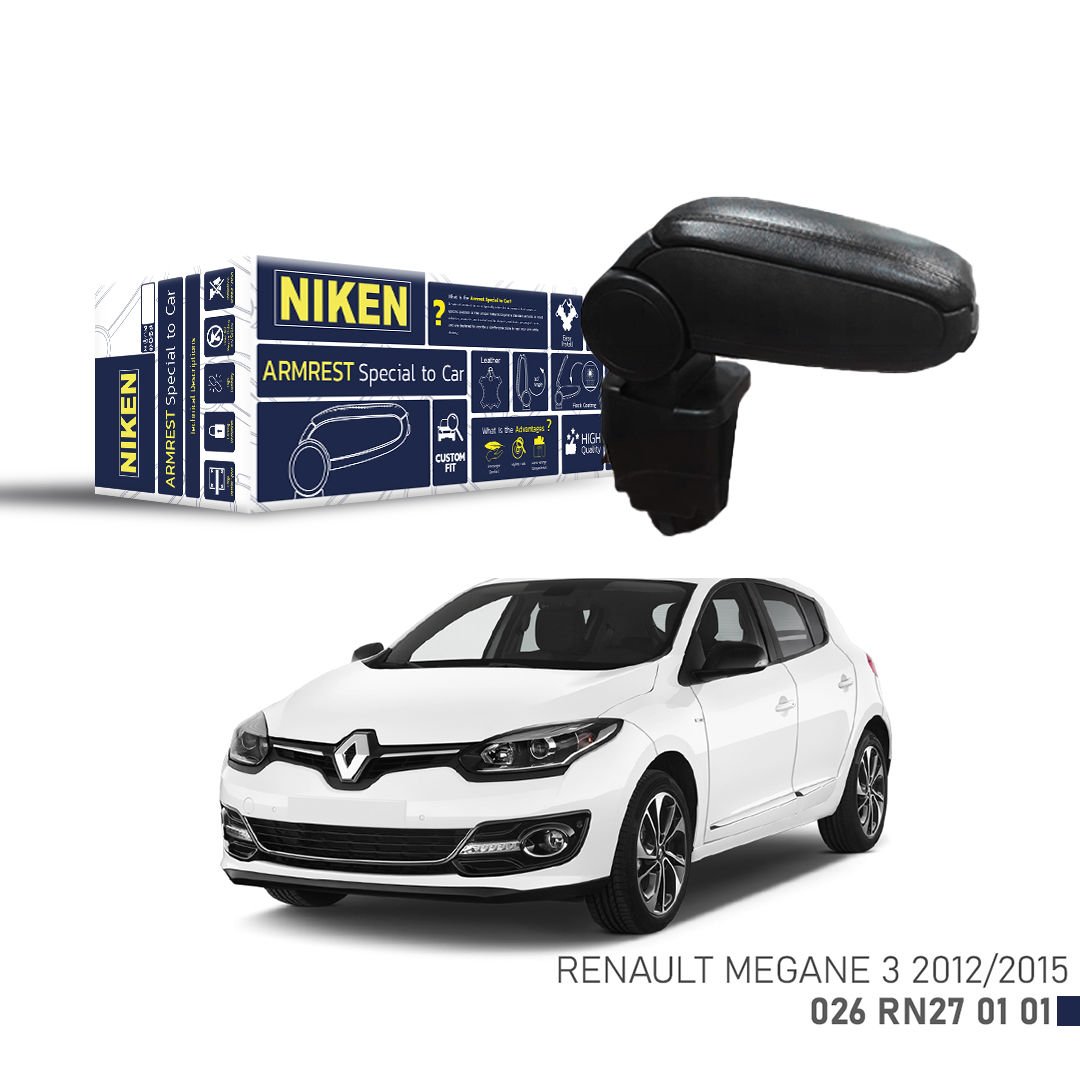Renault megane 3 kol dayama kolçak vidasız orta konsol niken