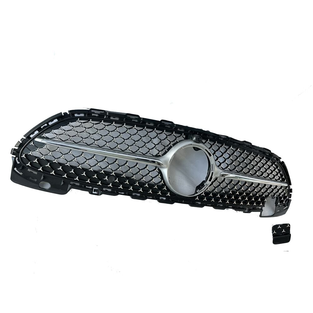 Mercedes w206 diamond ön panjur ızgara gri çıta 2020+