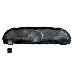 Mercedes w206 diamond ön panjur ızgara gri çıta 2020+