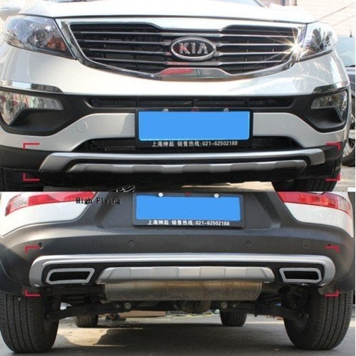Kia sportage R difüzör ön ve arka koruma 2010 / 2015