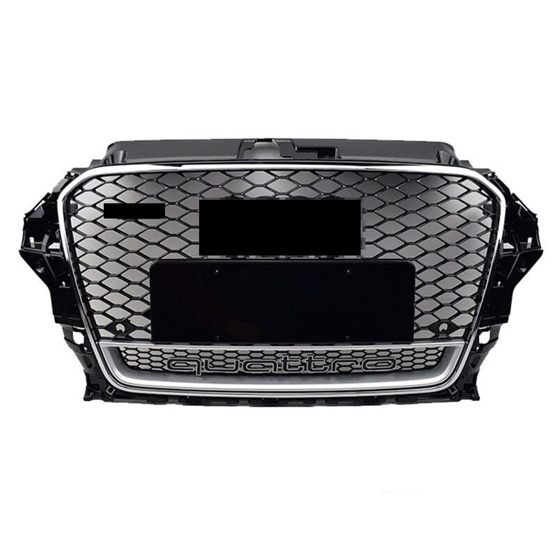 Audi a3 rs3 ön panjur ızgara krom siyah 2013 / 2016 quattro