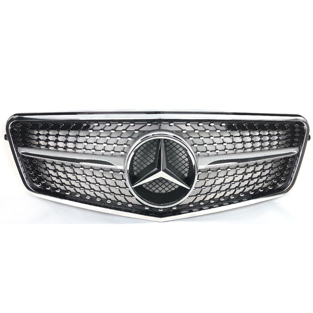 Mercedes w212 diamond ön panjur ızgara gri çıta 2009 / 2013
