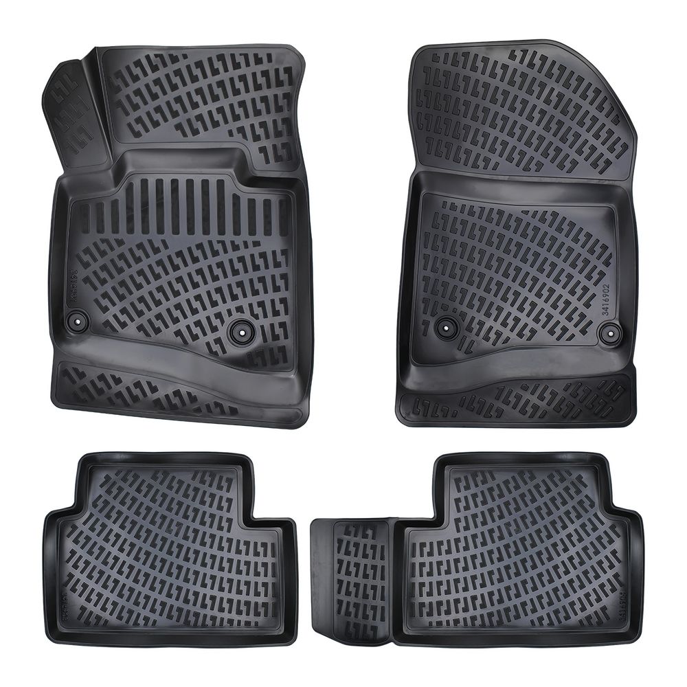 Citroen c5 3d havuzlu paspas 2008+ Rizline