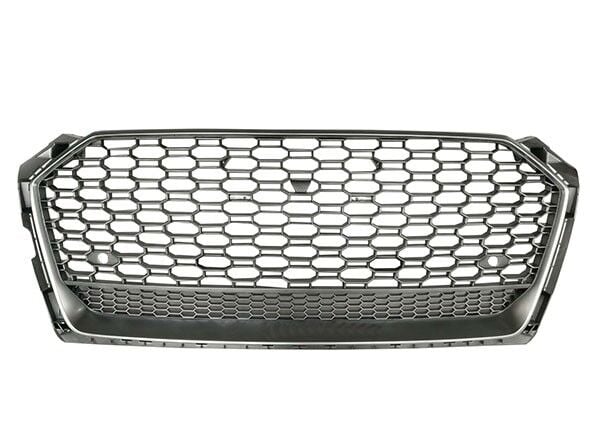 Audi a5 rs5 ön panjur ızgara 2016+ krom gri