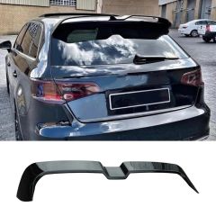 Audi a3 8v bagaj üstü spoiler pianoblack boyalı oettinger 2013 / 2020