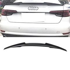 Audi a4 b9 bagaj üstü spoiler pianoblack boyalı yarasa votex 2016 / 2024