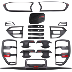 Ranger t8 kaplama seti dış siyah full 2019+