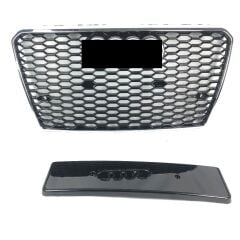 Audi a7 rs7 ön panjur ızgara 2010 / 2014 krom siyah.