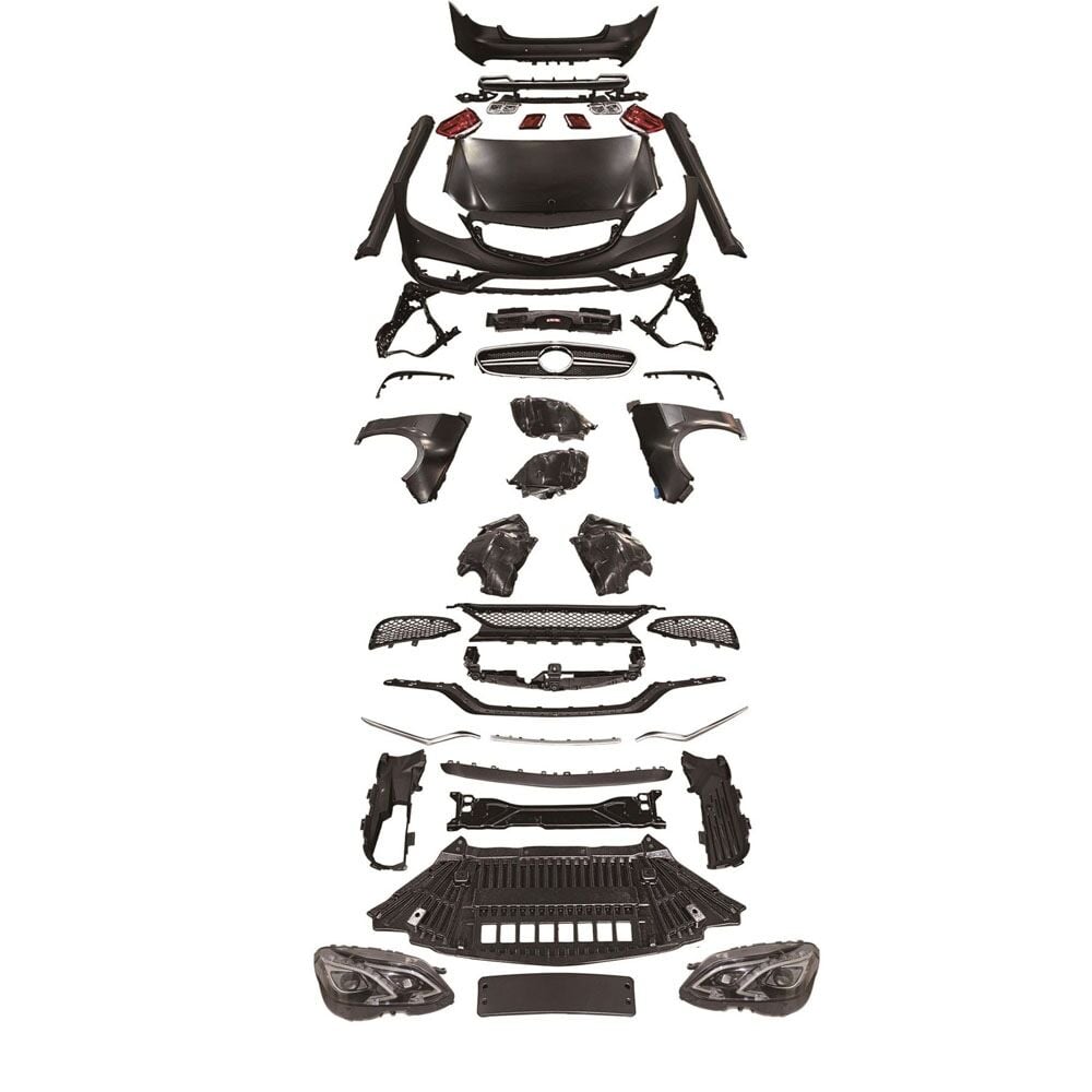 Mercedes w212 dönüşüm yükseltme body kit w212 makyajlı amg