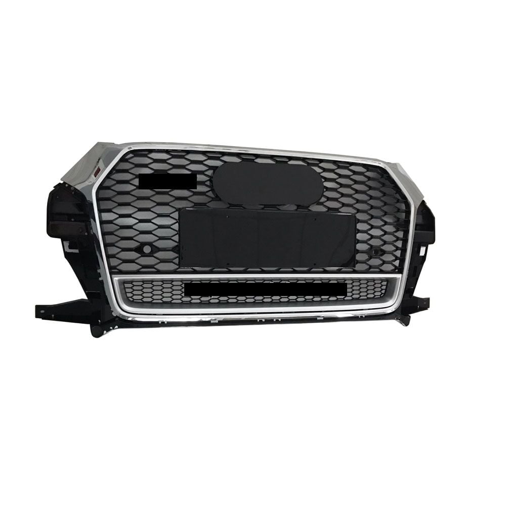 Audi q3 rsq3 ön panjur komple 2015 / 2018 krom siyah