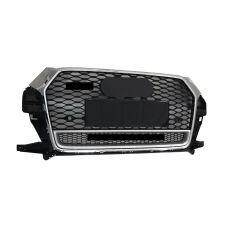 Audi q3 rsq3 ön panjur komple 2015 / 2018 krom siyah