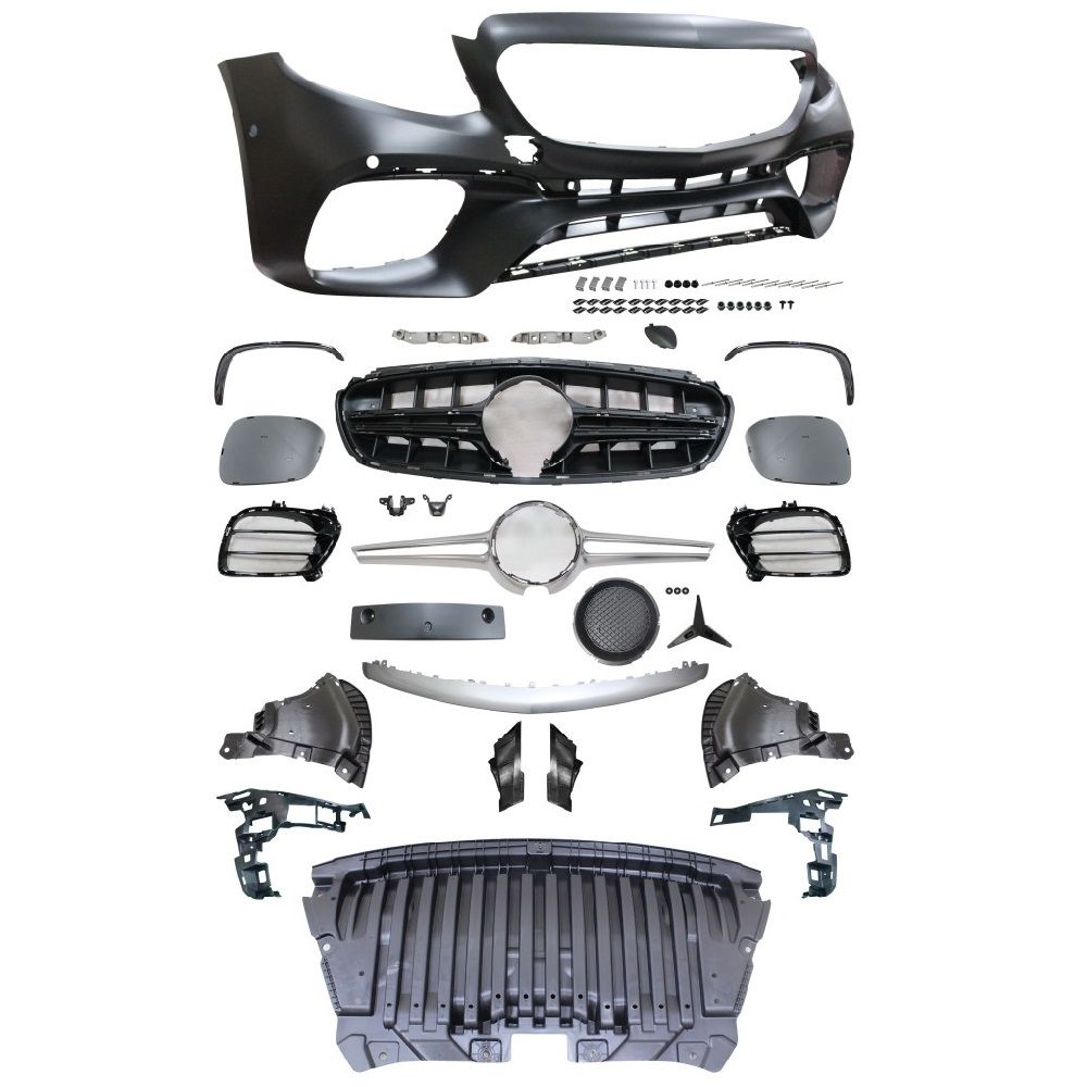 Mercedes w213 e63 ön tampon ve panjur seti 2013+