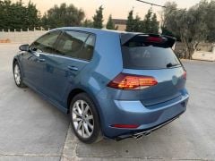 Vw golf 7.5 R arka tampon difüzörü 2018+