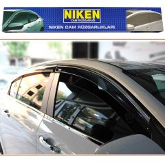 Toyota corolla cam rüzgarlığı kromlu 2007 / 2013 niken