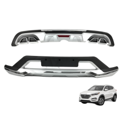 Hyundai tucson ön arka tampon koruması difüzör 2018 2019 2020 1.6