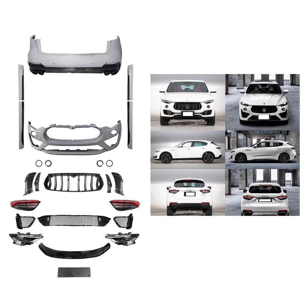 Maserati levante trofeo makyajlı body kit dönüşüm kiti komple