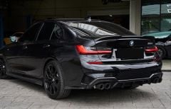 Bmw g20 m4 bagaj üstü spoiler pianoblack 2019+
