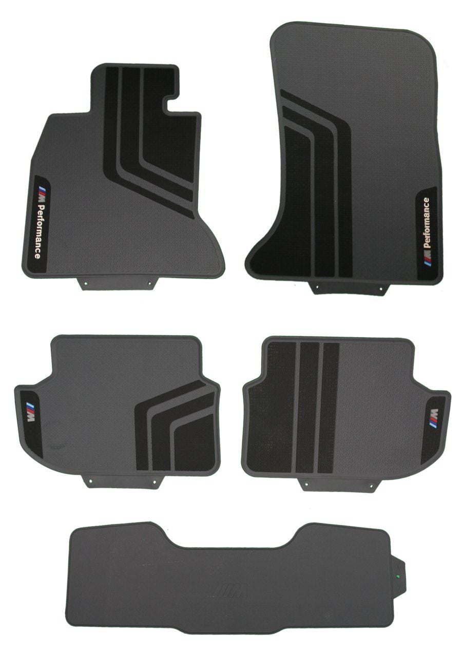 Bmw f10 paspas takımı lateks 5 serisi 2010 / 2017  gri - siyah m.performance