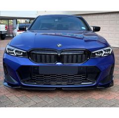Bmw G20 lci m ön tampon altı lip pianoblack type 2 2022+