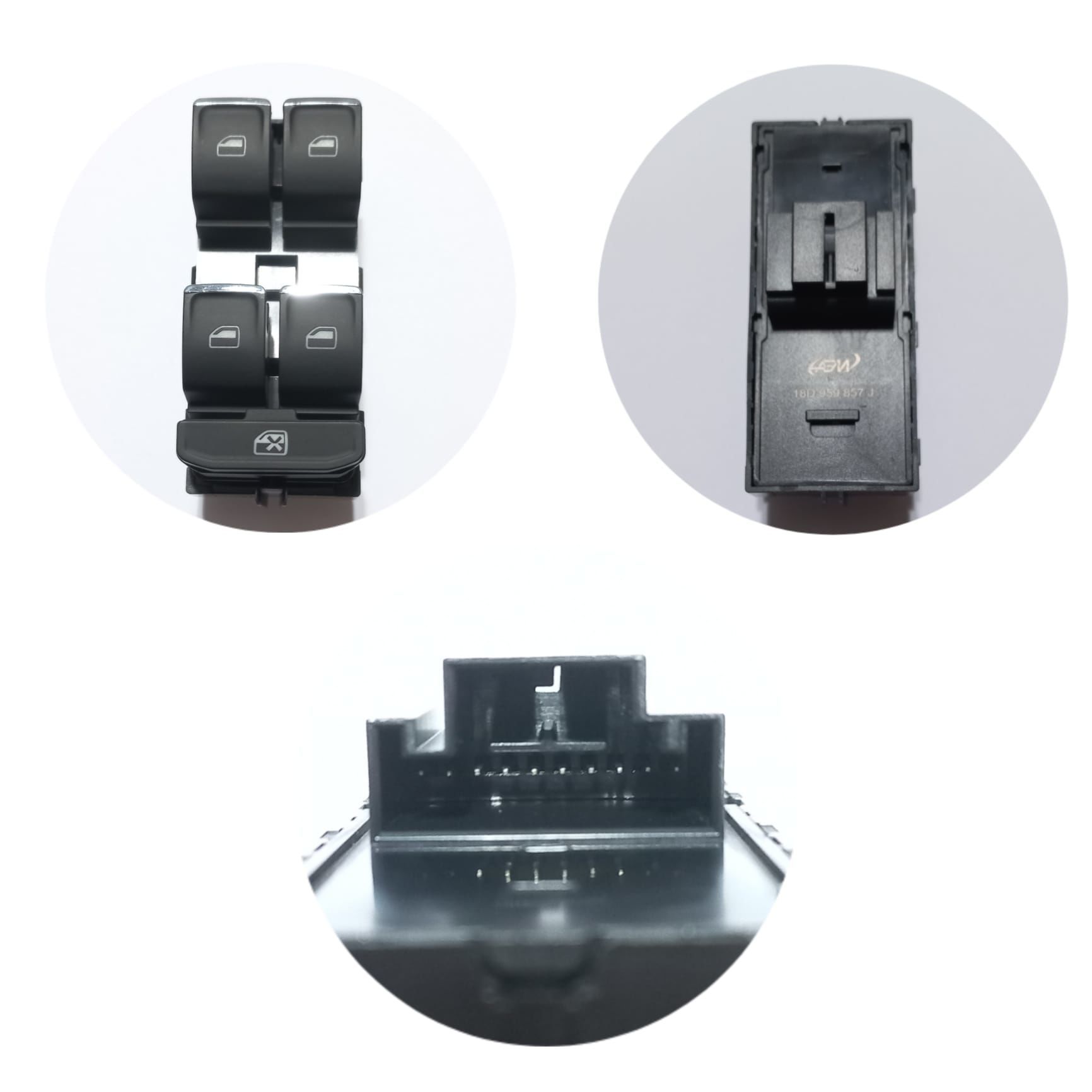 CAM ANAHTARI VOLKSWAGEN TIGUAN GOLF PASSAT YM SOL KROMLU