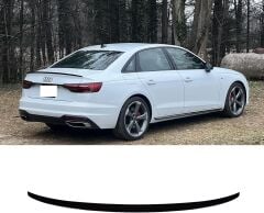 Audi a4 b9 bagaj üstü spoiler pianoblack boyalı 2016 / 2024